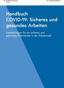 Handbuch COVID-19: Sicheres und gesundes Arbeiten - Empfehlungen f&uuml;r ein sicheres und gesundes Miteinander in der Arbeitswelt