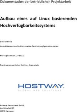 Aufbau eines auf Linux basierenden Hochverfügbarkeitssystems