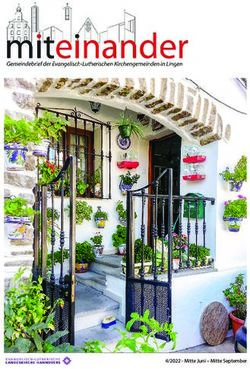 3/2022 Mitte April - Mitte Juni 4/2022 - Mitte Juni - Mitte September - Johanneskirche Lingen