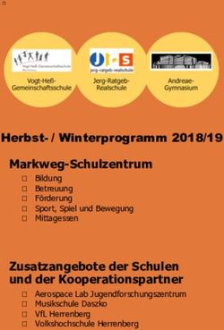 Zusatzangebote der Schulen und der Kooperationspartner - Vogt-Heß-Schule