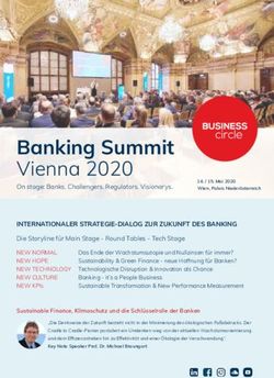 Banking Summit Vienna 2020 - Business Circle