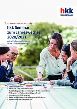Hkk Seminar zum Jahreswechsel 2020/2021 - VERSICHERUNG & BEITRÄGE