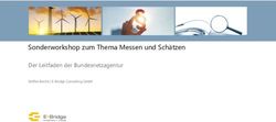 Sonderworkshop zum Thema Messen und Sch&auml;tzen - Der Leitfaden der Bundesnetzagentur