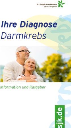 Darmkrebs Ihre Diagnose - Information Und Ratgeber - St. Joseph Krankenhaus