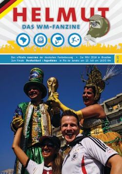 Das offizielle fanzine der deutschen Fanbetreuung Zur WM 2014 in Brasilien Zum Finale Deutschland : Argentinien