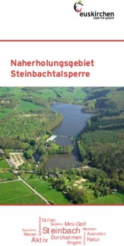 Naherholungsgebiet Steinbachtalsperre - Steinbach Mini-Golf - Kulturhof Euskirchen