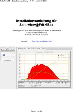 Installationsanleitung für SolarView@Fritz!Box