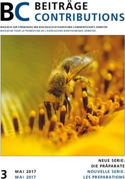 BEITRÄGE CONTRIBUTIONS - 3MAI 2017 - Demeter Schweiz