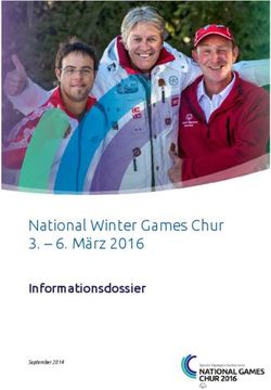 National Winter Games Chur 3 - 6. M&auml;rz 2016 - Informationsdossier September 2014