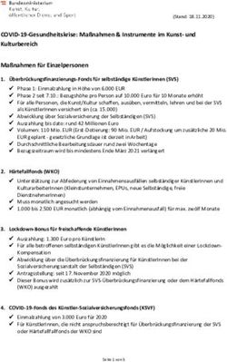 COVID-19-Gesundheitskrise: Ma&szlig;nahmen & Instrumente im Kunst- und Kulturbereich Ma&szlig;nahmen f&uuml;r Einzelpersonen