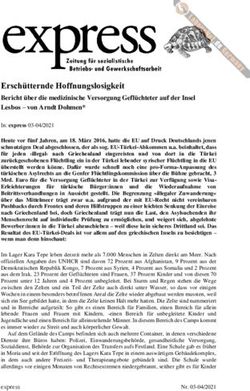 Erschütternde Hoffnungslosigkeit
