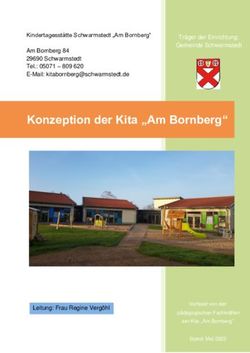 Konzeption der Kita "Am Bornberg"