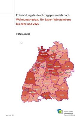 Entwicklung des Nachfragepotenzials nach Wohnungsneubau f&uuml;r Baden-W&uuml;rttemberg bis 2020 und 2025 - KURZFASSUNG