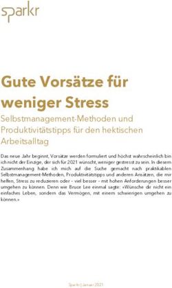 Gute Vors&auml;tze f&uuml;r weniger Stress - Selbstmanagement-Methoden und Produktivit&auml;tstipps f&uuml;r den hektischen Arbeitsalltag - Sparkr