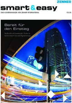 Smart & easy Bereit für den Einstieg - Stadtwerke als kommunaler Treiber in Sachen Smart City und Digitalisierung - Zenner