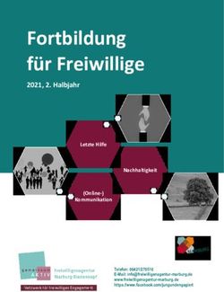 Fortbildung f&uuml;r Freiwillige - 2021, 2. Halbjahr Letzte Hilfe - Freiwilligenagentur Marburg