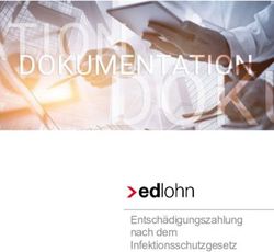 Entschädigungszahlung nach dem Infektionsschutzgesetz