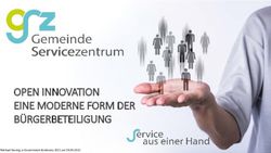OPEN INNOVATION EINE MODERNE FORM DER B&Uuml;RGERBETEILIGUNG - Michael Sternig, e-Government Konferenz 2021 am 29.09.2021 - ADV