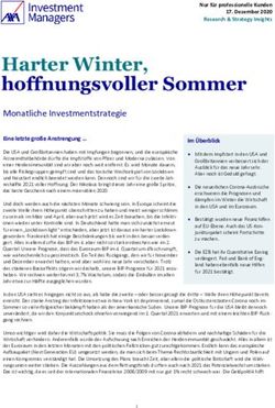 Harter Winter, hoffnungsvoller Sommer - Monatliche Investmentstrategie - AXA IM Deutschland ...