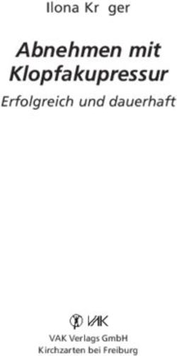 Abnehmen mit Klopfakupressur - Erfolgreich und dauerhaft Ilona Kr&ouml;ger