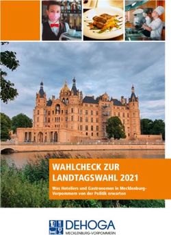 WAHLCHECK ZUR LANDTAGSWAHL 2021 - Was Hoteliers und Gastronomen in Mecklenburg-Vorpommern von der Politik erwarten
