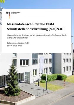 Massendatenschnittstelle ELMA Schnittstellenbeschreibung (SSB) 9.0.0 - &Uuml;bermittlung von Antr&auml;gen auf Vorsteuerverg&uuml;tung im EU-Ausland durch ...