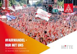#FAIRWANDEL - NUR MIT UNS - Ordentliche Bezirkskonferenz 26. November 2020, Esperanto Fulda - IG Metall Bezirk Mitte