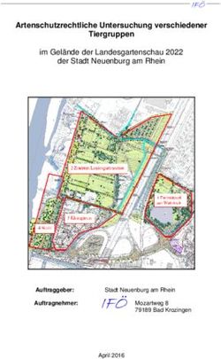 IFÖ - Artenschutzrechtliche Untersuchung verschiedener Tiergruppen im Gelände der Landesgartenschau 2022