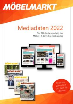 Mediadaten 2022 Die B2B-Fachzeitschrift der Möbel- & Einrichtungsbranche - seit über 60 - Möbelmarkt