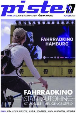 FAHRRADKINO STATT AUTOKINO 07. AUGUST | HEILIGENGEISTFELD - AUGUST 2020 - epub @ SUB HH