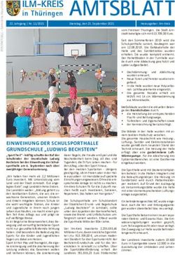 In Th&uuml;ringen AMTSBLATT - Ilm-Kreis