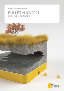 BULLETIN 02/2021 AUGUST - OKTOBER - Energie Service Biel/Bienne - Energie Service Biel / Bienne