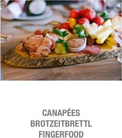 CANAPÉES BROTZEITBRETTL FINGERFOOD - Bankettspeisen 2019 Kompatibilitätsmodus