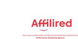 Performance Marketing Agentur - Die erste ausschliesslich auf die tourismusbranche spezialisierte - Affilired