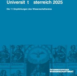 Universit&auml;t &Ouml;sterreich 2025 - Die 11 Empfehlungen des Wissenschaftsrates