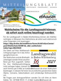 Wahlscheine f&uuml;r die Landtagswahl k&ouml;nnen ab sofort auch online beantragt werden - Gemeinde Ebhausen
