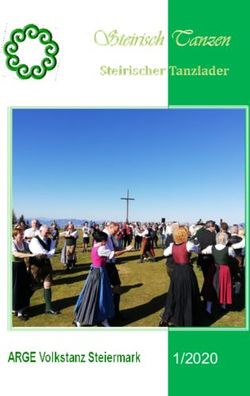 1/2020 ARGE Volkstanz Steiermark