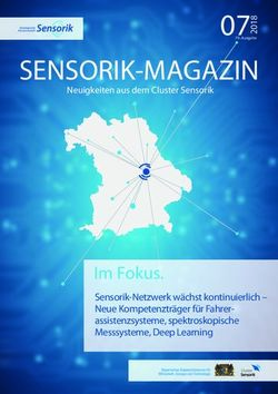 SENSORIK-MAGAZIN 072 - Die Strategische Partnerschaft Sensorik eV