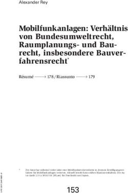 Mobilfunkanlagen: Verhältnis von Bundesumweltrecht, Raumplanungs- und Bau-recht, insbesondere Bauver-fahrensrecht