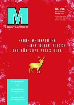 Nr. 565 49. JAHRGANG Januar 2021 Mitteilungen aus Herzebrock-Clarholz, Beelen und Lette - GEWERBEVEREIN HERZEBROCK-CLARHOLZ