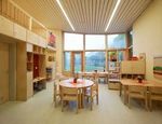 Spielen im Passivhaushügel - Neubau Kindergarten am Stadtpark Heidenau
