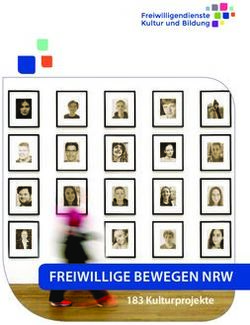 Freiwillige bewegen nrw - FSJ Kultur