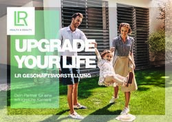 UPGRADE YOUR LIFE LR GESCHÄFTSVORSTELLUNG - Dein Partner für eine erfolgreiche Karriere - Mea-Via.com