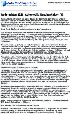 Weihnachten 2021: Automobile Geschenkideen (1) - Auto ...