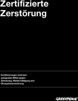 Zertifizierte Zerstörung - Zertifizierungen sind kein geeignetes Mittel gegen Abholzung, Waldschädigung und Ökosystemzerstörung - Wälder