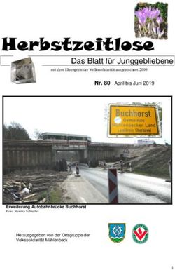 Herbstzeitlose Das Blatt f&uuml;r Junggebliebene - Nr. 80 April bis Juni 2019 - Gemeinde M&uuml;hlenbecker Land
