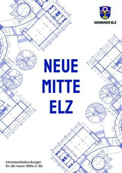 Neue Mitte Elz - GEMEINDE ELZ