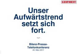 Unser Aufwärtstrend setzt sich fort - Bilanz-Presse-Telefonkonferenz 29. März 2017