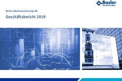 Geschäftsbericht 2019 - Basler Lebensversicherungs-AG