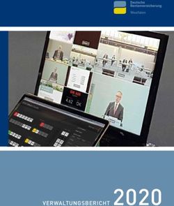 VERWALTUNGSBERICHT 2020 - Deutsche Rentenversicherung